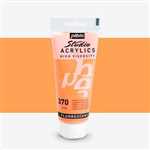 رنگ آکریلیک Pebeo 832370 100ml Fluorescent Orange 370