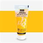 رنگ آکریلیک Pebeo 831023 100ml Medium Cadmium Yellow Hue 23